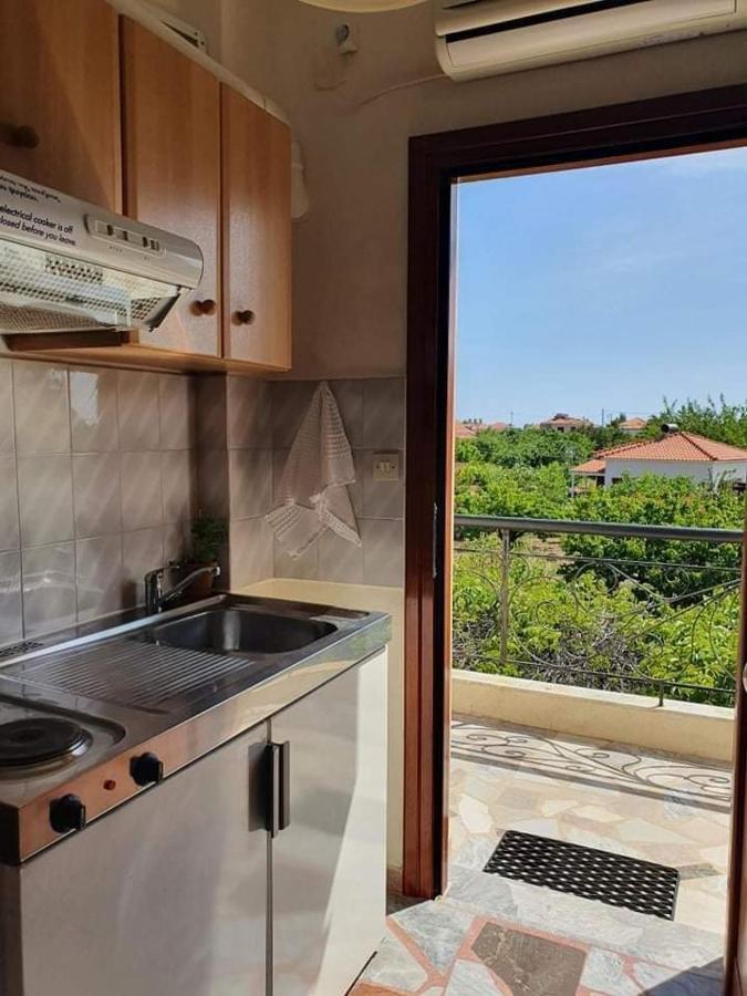 Skala Eresos Paradise Studios Skála Eresoú Dış mekan fotoğraf